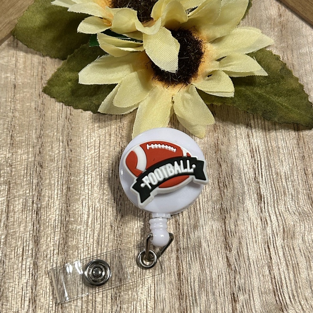 Football Badge Reel